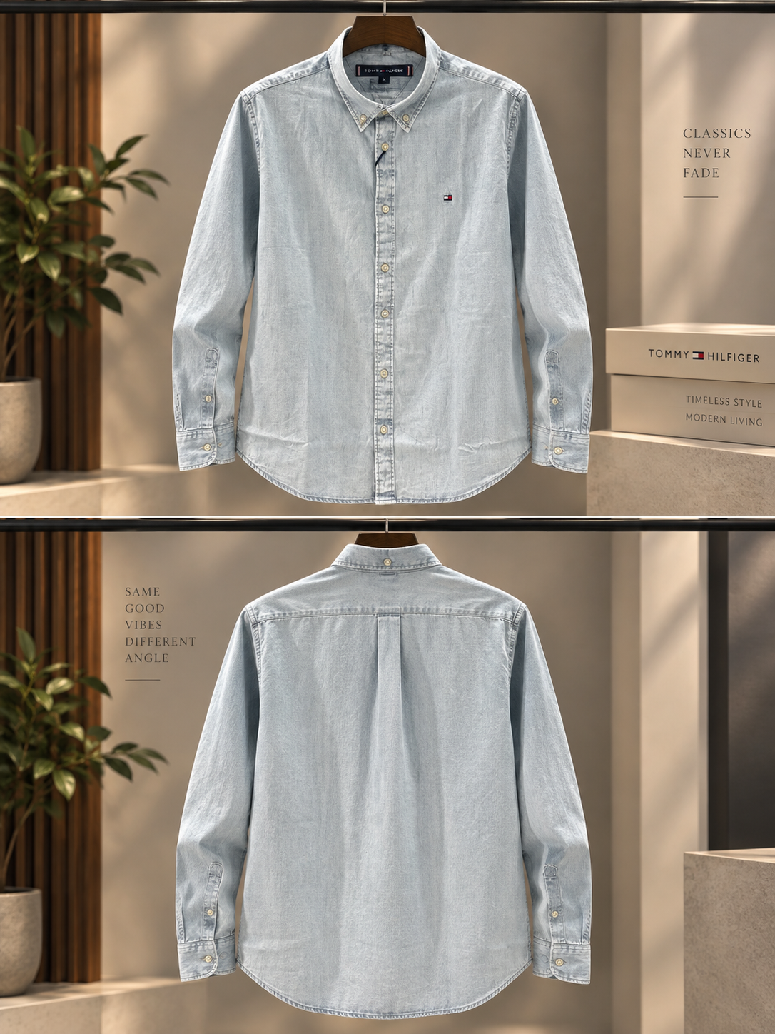 DENIM SHIRT TH