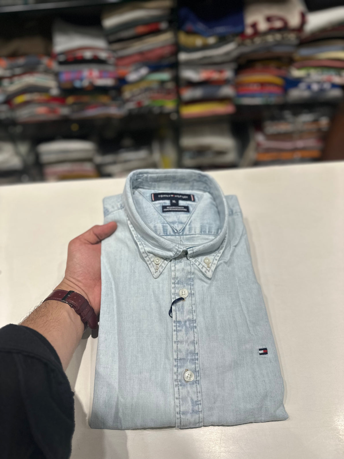 DENIM SHIRT TH