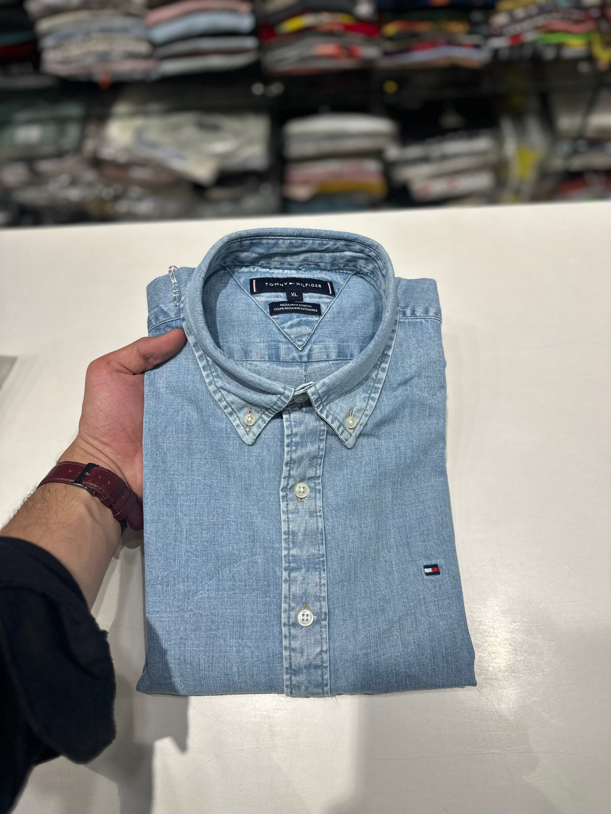 DENIM SHIRT TH