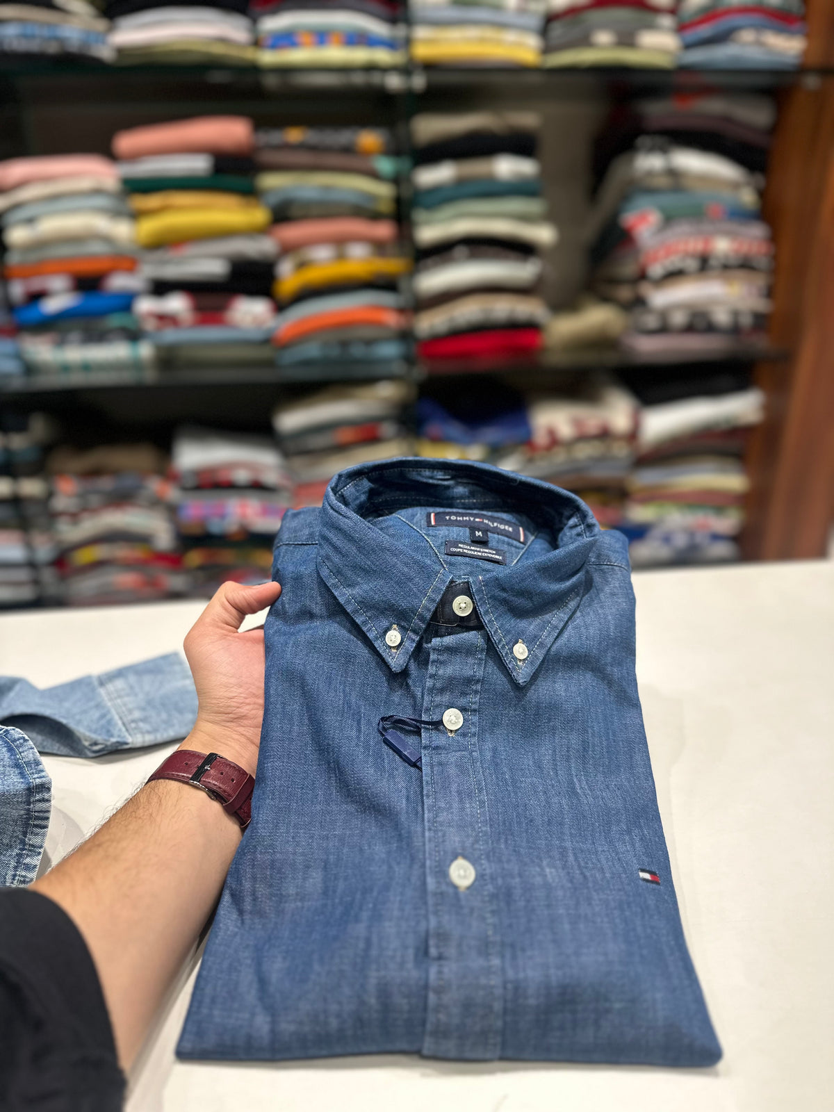 DENIM SHIRT TH