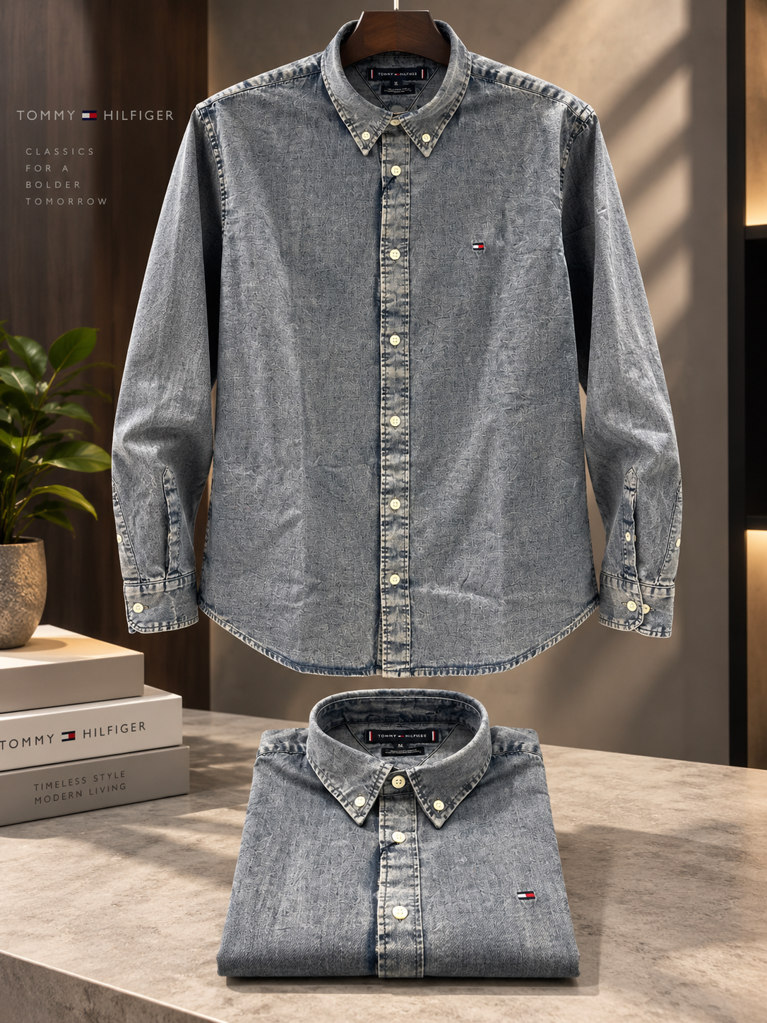 DENIM SHIRT TH